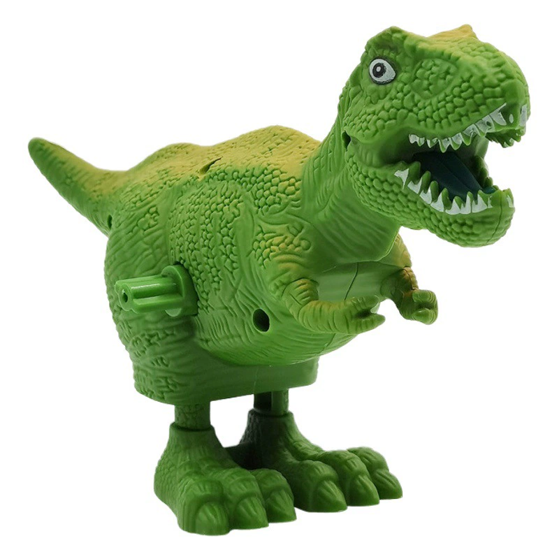 Катушковая цепь Цепь динозавров Тираннозавр Рекс Детский Мультфильм прыгающий дракон маленькие животные ностальгия маленькие игрушки оптом
