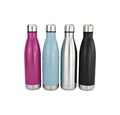 源头工厂定制304单层可乐瓶 保温保冷户外运动水瓶不锈钢便携水杯