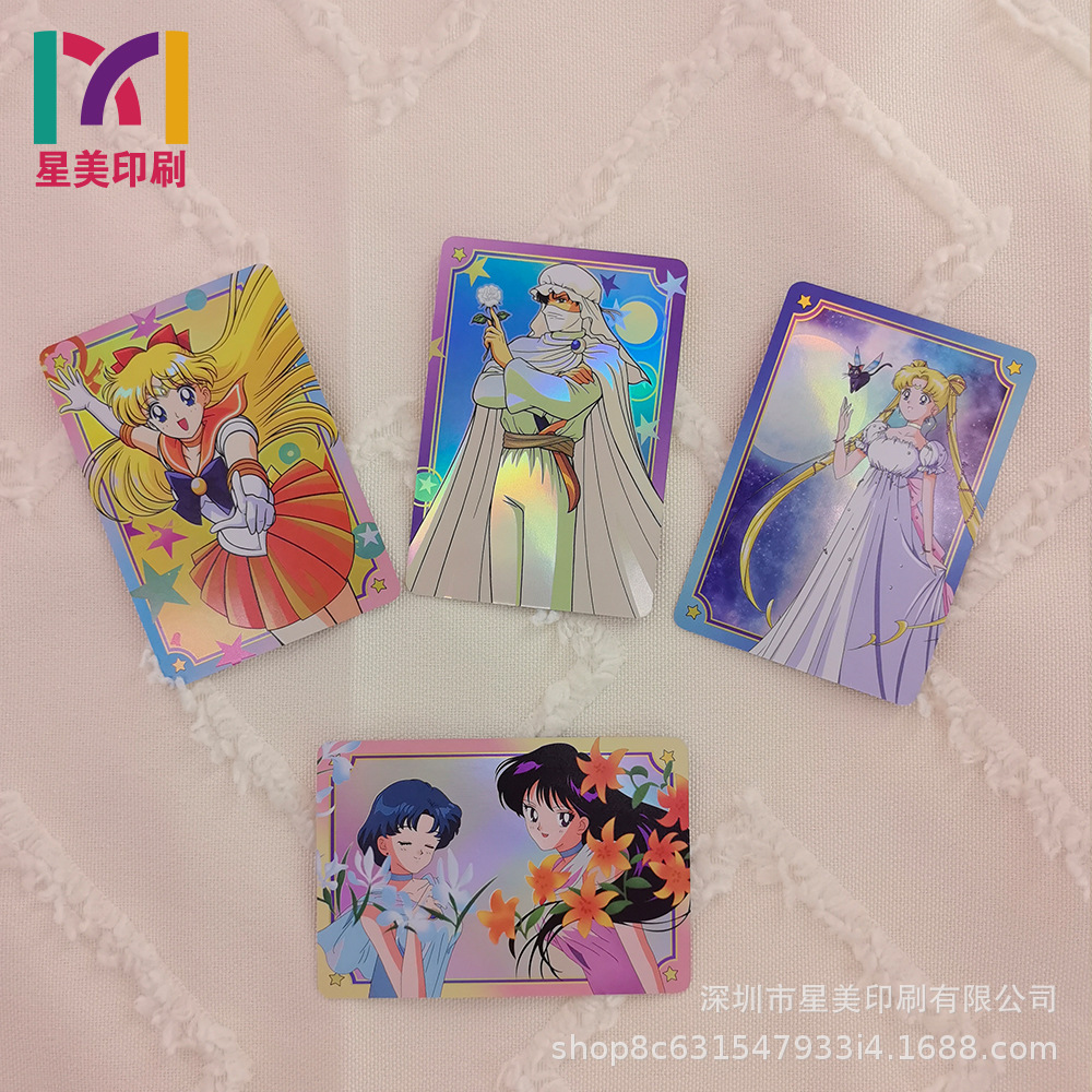Source manufacturer of game flashcards and anime flashcards, one-stop processing, customizable