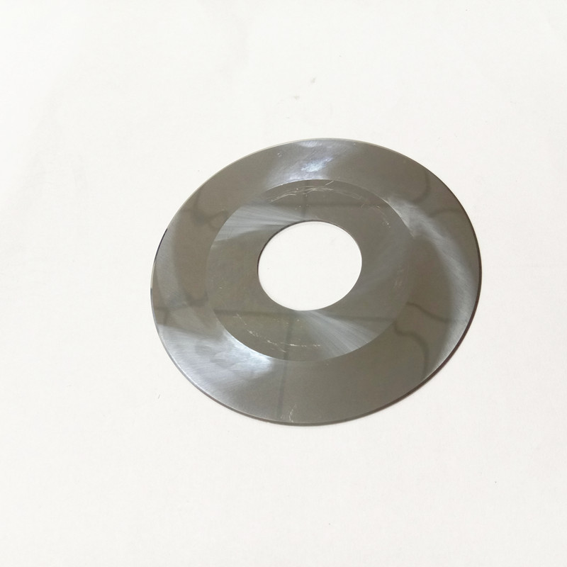 株洲  厂家供应 硬质合金圆刀片 薄钨钢圆刀片  翅片机钨钢薄刀片