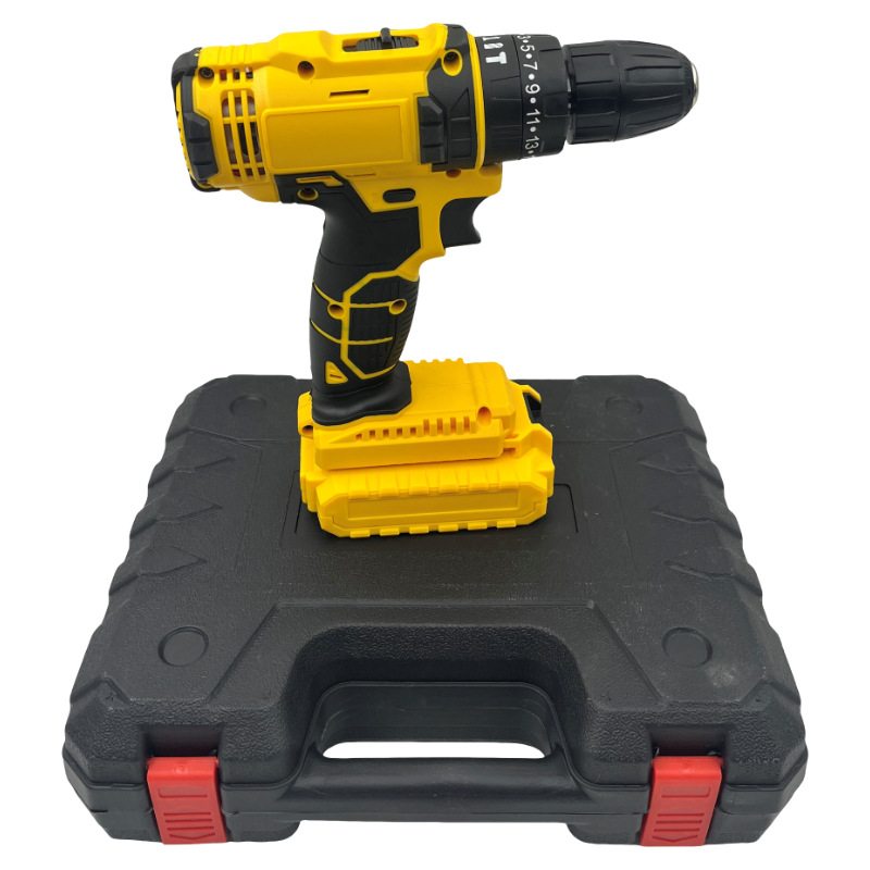 Transfronterizo Stanley litio taladro eléctrico conjunto de taladro eléctrico de litio de mano taladro de pistola de litio herramienta de taladro eléctrico