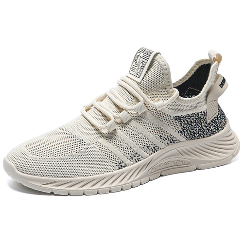 Wenzhou Feizhi Sports Shoes Summer Breathable Mesh Running Shoes Cross-border Wholesale Men's Shoes Street Daily Travel Shoes