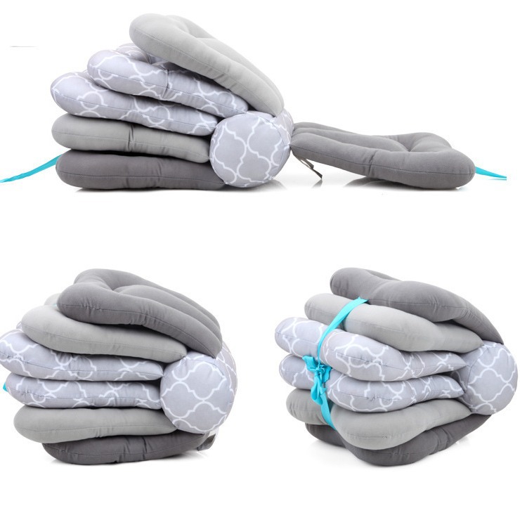 Recién nacido Flip almohada de enfermería bebé almohada de enfermería para mujeres embarazadas de enfermería alivio de la carga de enfermería almohada al por mayor
