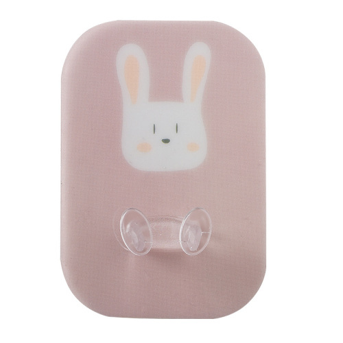 Transparent strong traceless plug hook storage sticky hook socket electrical wire plug holder data cable hook