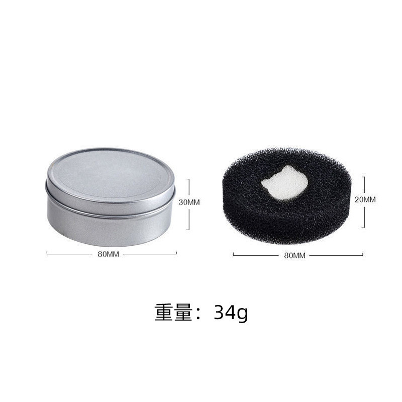 Cepillo de maquillaje Caja de limpieza Cepillo de sombra de ojos Limpieza de esponja Cepillo de maquillaje Limpieza en seco Herramientas de belleza desechables Artezo de limpieza