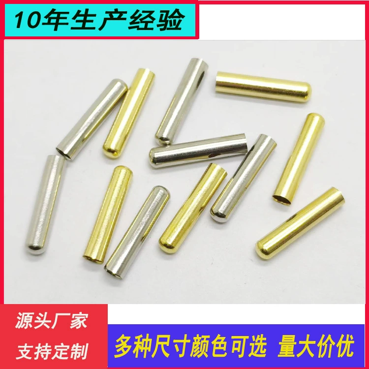 Спот 4.2x20mm бесшовная трубка с круглой головкой металлическая веревка, ведущая обувь, спортивная повседневная одежда, аксессуары для одежды