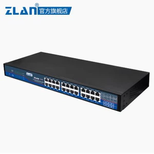 ZLAN5G00A Сервер промышленного класса с 16 портами последовательного порта, монтируемый в стойку, 16 портов RS232/485/422 — Ethernet