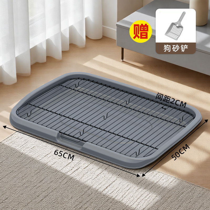 超大号平板狗厕所防尿溅可冲洗防踩屎小中大型犬狗便盆宠物用品|undefined
