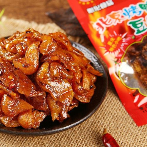 红辣椒北京烤鸭辣条重庆小吃豆制品素食特产麻辣零食休闲好吃