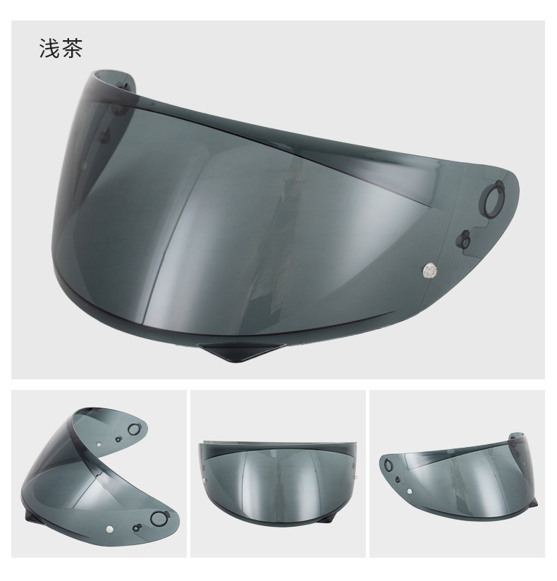 Motorcycle Helmet Hj34P Lens Adapted to C10 Helmet Model Revo Lens Helmet Safety Lens Accessories