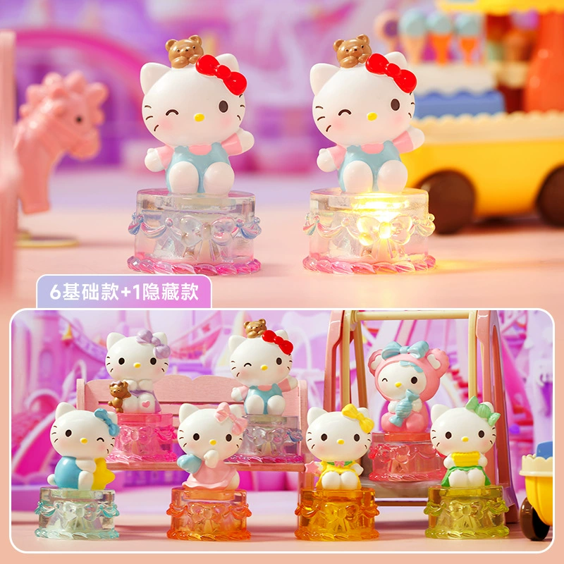 Блайнд-бокс фигурка Cady Cat Paradise, коллекционные настольные украшения, случайный набор (маленькая)