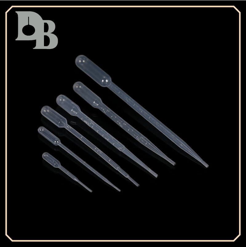 Postal gratuito pipeta de plástico desechable pipeta de Papanicolau con escala de espesamiento 1ml 3ml 5ml 10ml