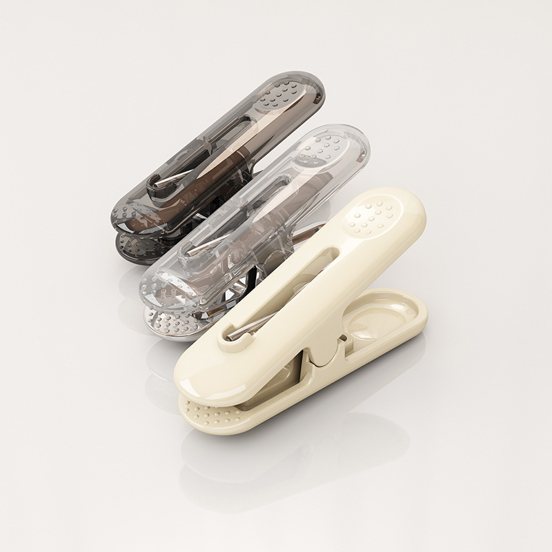 Light Luxury Transparent Strong Windproof Small Clip Clothes Dressing Pin Inner Clothes Household Plastic Bed Sheet Cold Clothes Dressing Pin Hanger