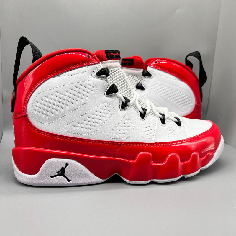 Zapatos Pitian versión alta AJ9 zapatos de baloncesto de alto nivel, zapatos deportivos para hombres, Joe 9 azul universitario, rojo chino, Georgetown
