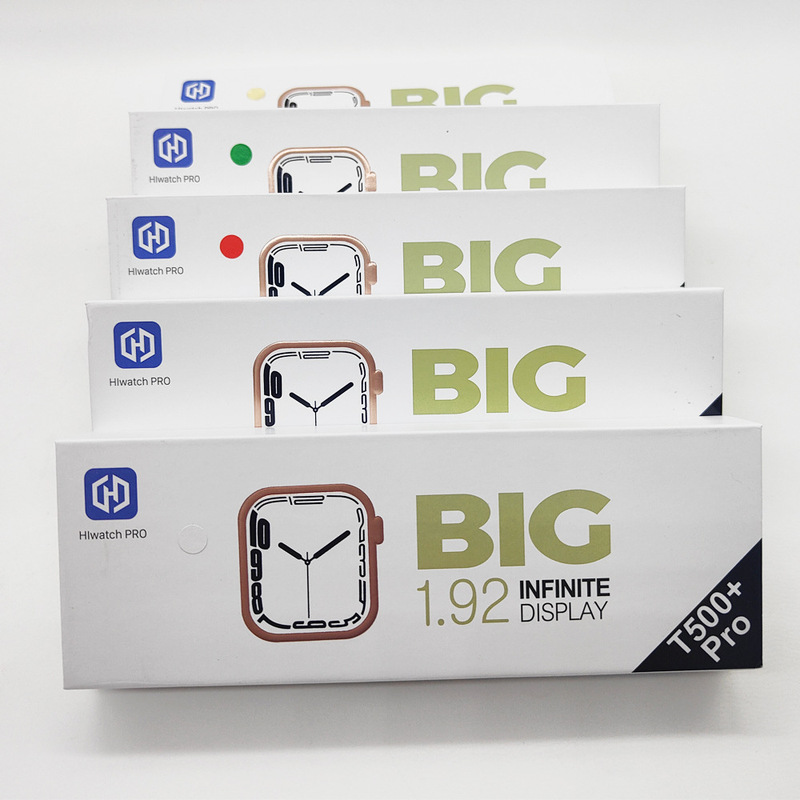 T500 + Pro Upgrade Large Screen Smart Watch Information Reminds Sleep Monitoring Sports Electronic Bracelet Manufacturers