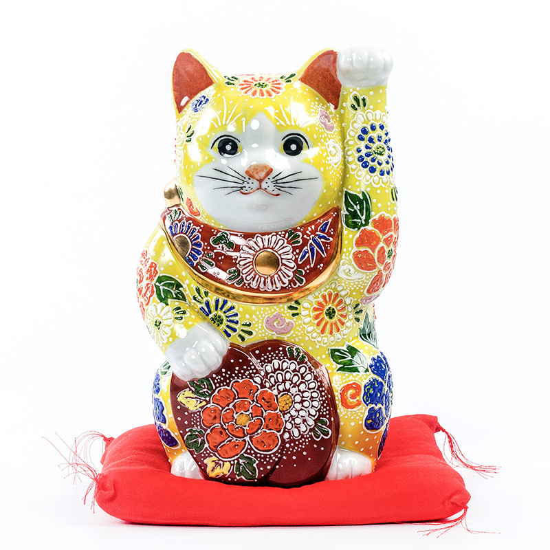 작은 판(황성) 행운의 고양이, 높이 22cm