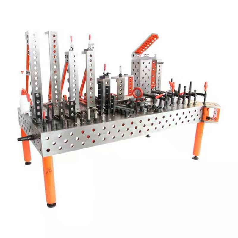 三维柔性焊接平台工装夹具 锁紧销 压紧器 夹具 定位平尺角尺