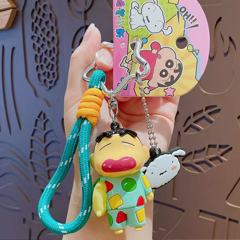 本物のクレヨンしんちゃん恋人ビスケットシリーズキーホルダーかわいいバッグペンダント車のキーチェーンギフト卸売|undefined