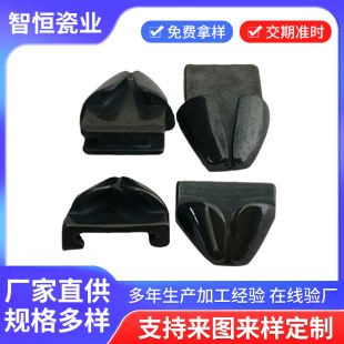 Titanium Oxide Ceramic Customized Black High Temperature Resistant Titanium Oxide Ceramic Insulating Ceramic Parts Digital Ceramic Material