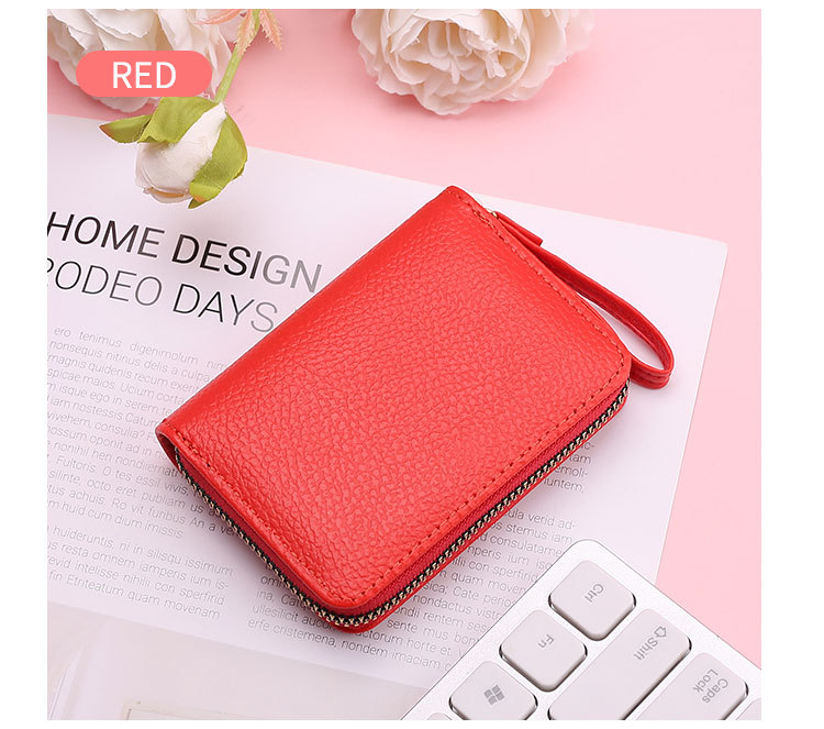 45g Weight Synthetic Leather Lining Material Zipper Closure Type Card Holder Bags Type Daily Occasion Pu Leather Material Solid Color Pattern All Seasons Season Unisex Gender Casual, Sweet Style Square Shape Unisex Solid Color Pu Leather Zipper Card Holders 13