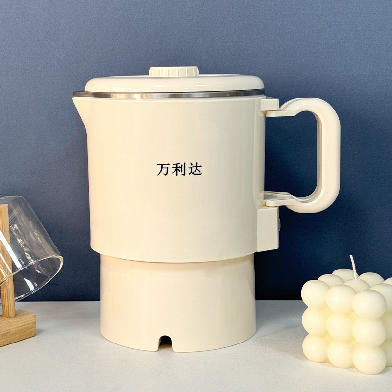 折りたたみケトル 316 ステンレス鋼ミニ電気調理鍋多機能健康カップ Wanlida ポータブルケトル|undefined