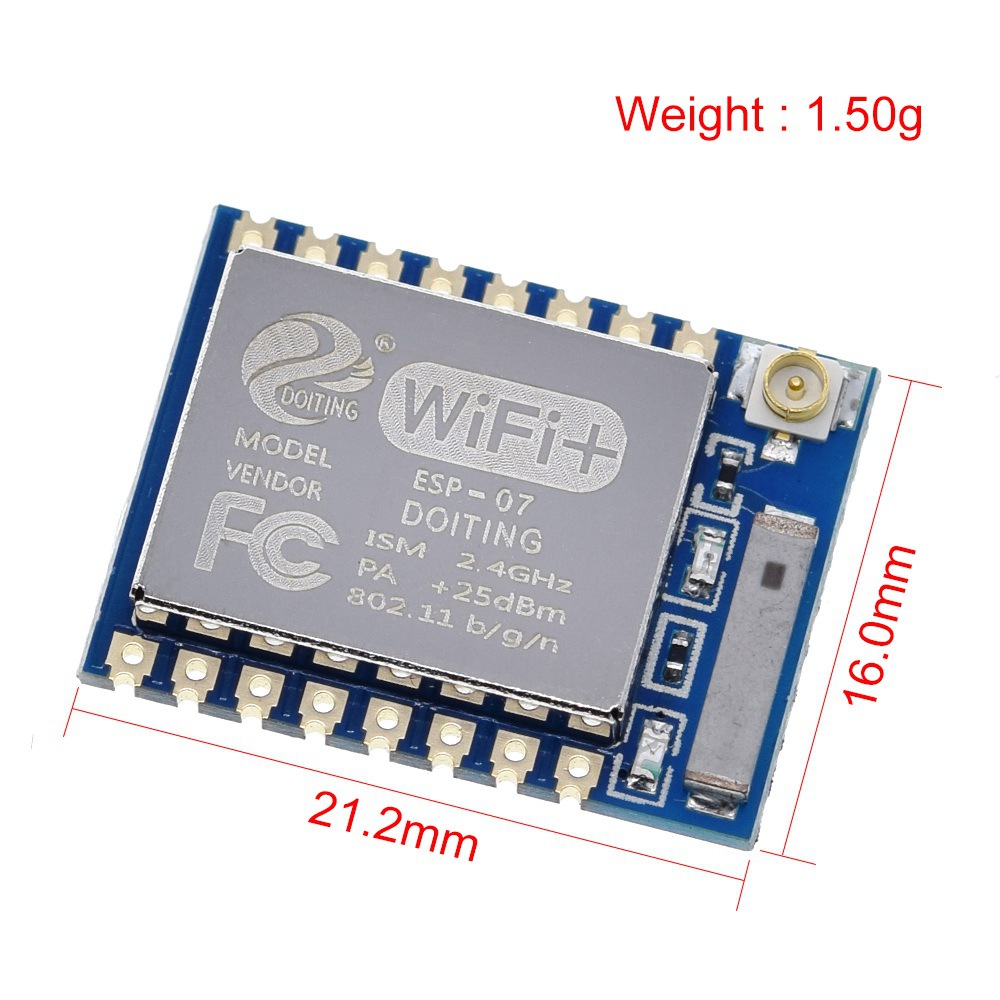 ESP8266 serial port WIFI remote wireless control WIF module ESP-07 smart home IoT