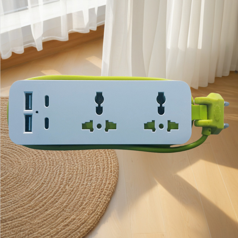 欧标typeC充电器转换排插usb插排USB插座大功率家用多国适用