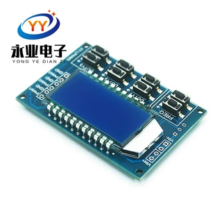 3路PWM脉冲频率占空比可调 模块 方波矩形波信号发生器