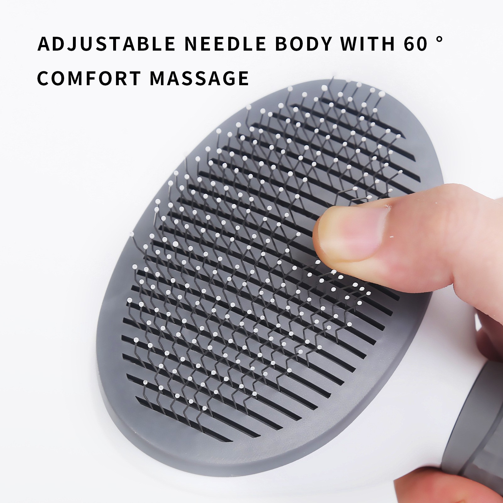 Cepillo automático para depilación de mascotas, peine para gatos y perros con botón de limpieza