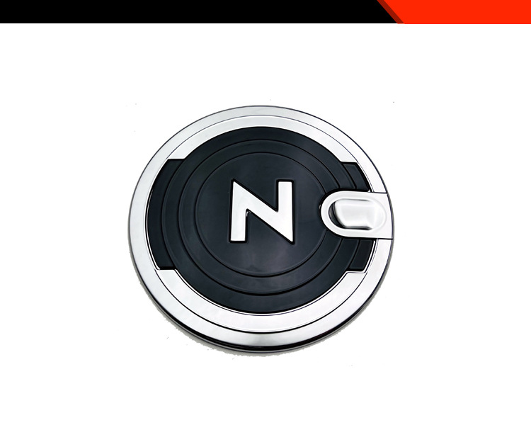 Suitable for Honda 23 N-BOX modified fuel tank cap decorative frame JF5 JF6 special fuel tank protective light sticker