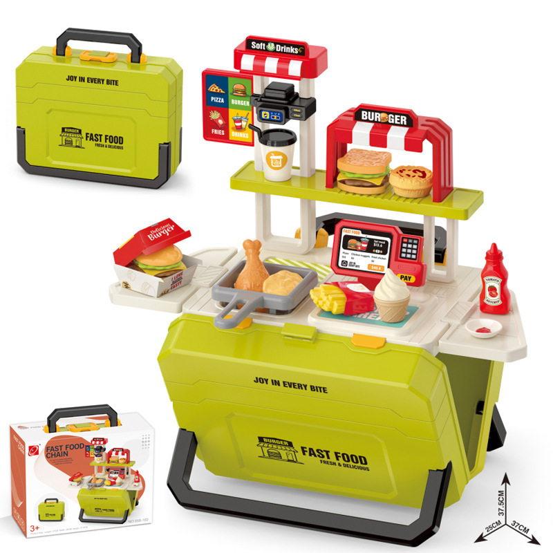 Juguetes de parrilla de parrilla portátiles para niños en el hogar juguetes de cocina para niños y niñas image 2