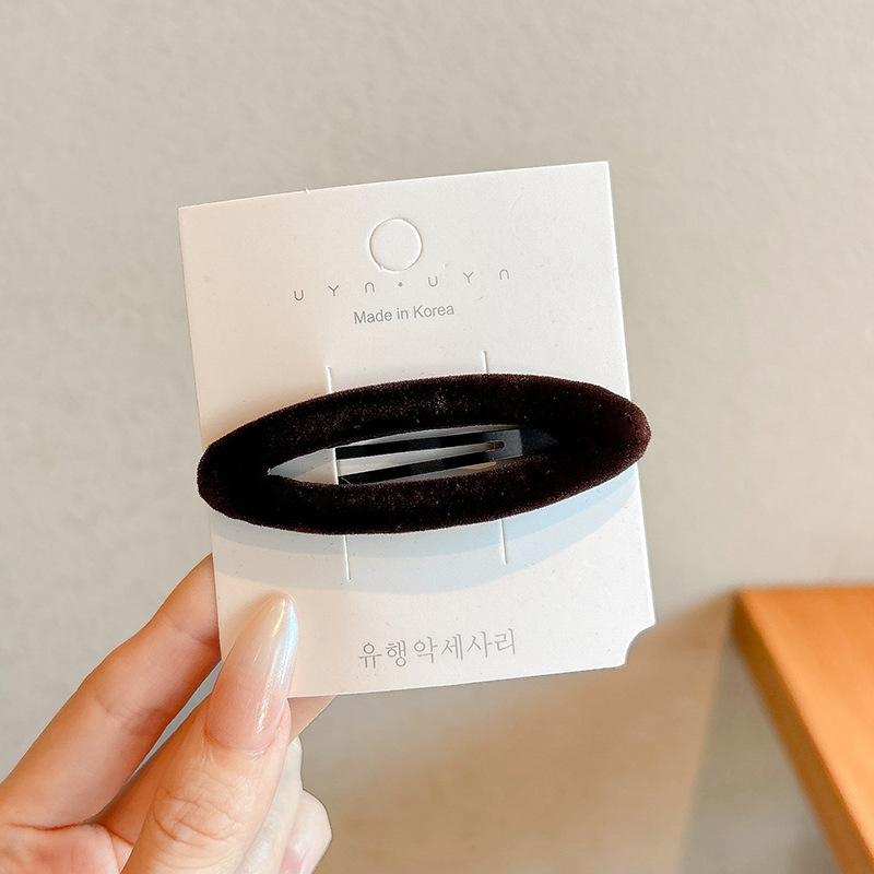 Clip de cabello de flor de leopardo para mujeres clip de cabello de alto nivel frente clip de frangeo 2025 nuevo clip lateral clip de cabello toque