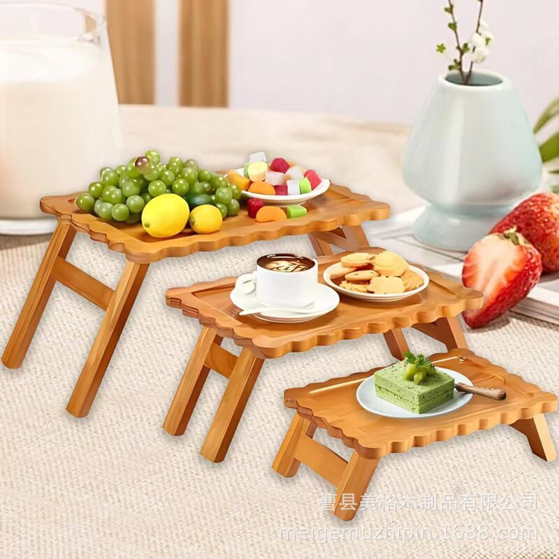 Solid Wood Cupcake Tier Stand Dessert Dessert Table Serving Tray Party Birthday Wedding Table Display Stand