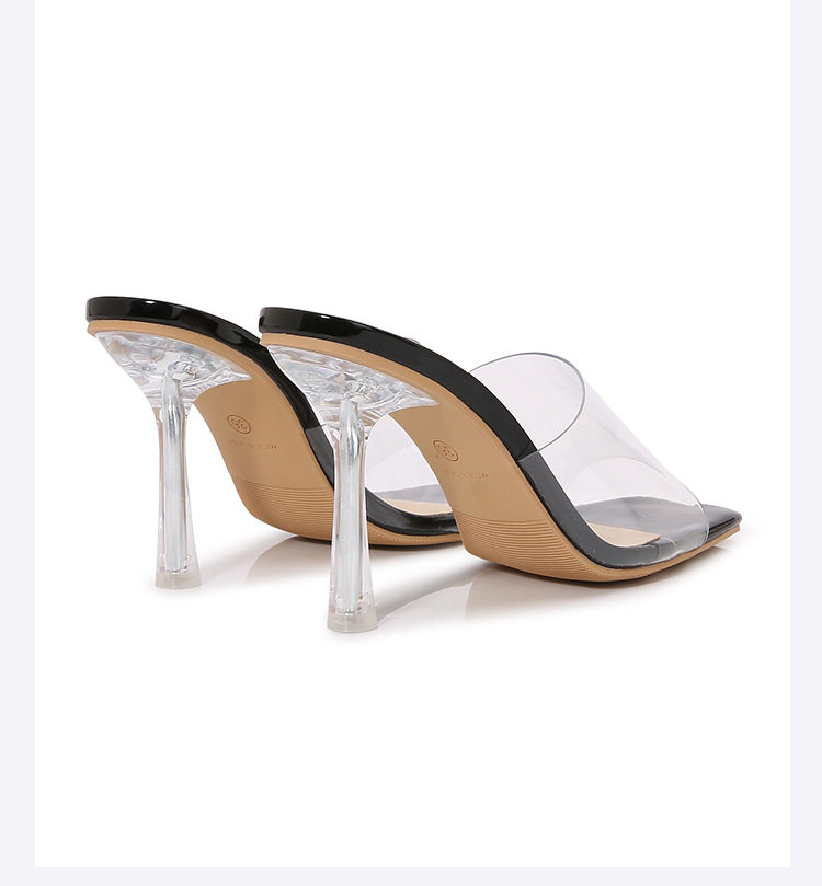 Dép sandal nữ mũi cá gót nhọn cao 6–8 cm phong cách hiện đại — Màu bạc, Màu hồng, Màu mơ, Màu trắng chi tiết 32