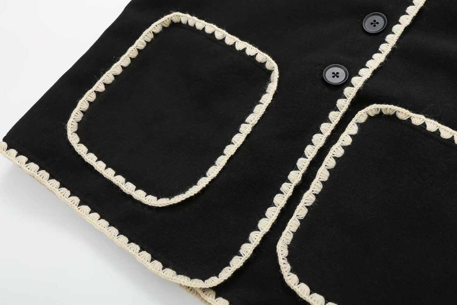 Abbigliamento donna autunno piccolo profumo stile contrasto colore temperamento casual con sciarpa cappotto giacca di lana bifacciale_voghion.com