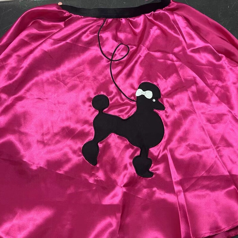 2050s women's clothing 50s poodle skirt accessories clothing scarf headscarf lace-up