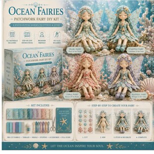 �羳��ƷFairy Patchwork DIY Collection DIYƴ���������b��Ůϵ