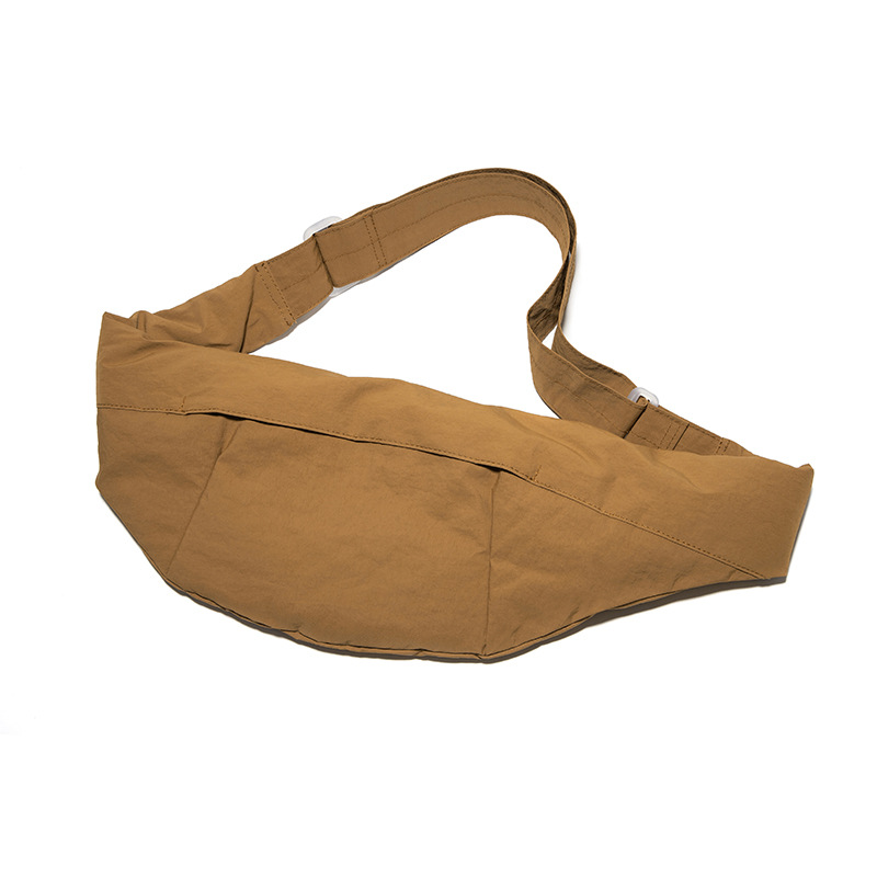 Bolso de pecho de moda de gran capacidad japonés, relajado, ligero, casual, tendencia, bolso de mensajero, bolso de hombro portátil transpirable y versátil