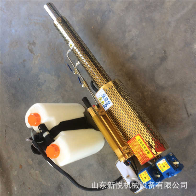 果园杀虫打药烟雾机 背负式双管烟雾水雾机 便携式脉冲弥雾机