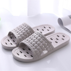 Water-leaking hole men's summer home use anti-slip bathroom shower home indoor hollow cool slippers for women in summer