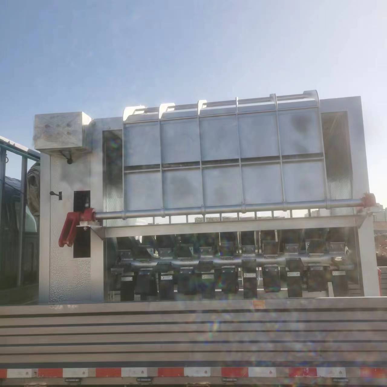 利顺牌180型整猪刨毛机去猪毛干净液压控制操作简单