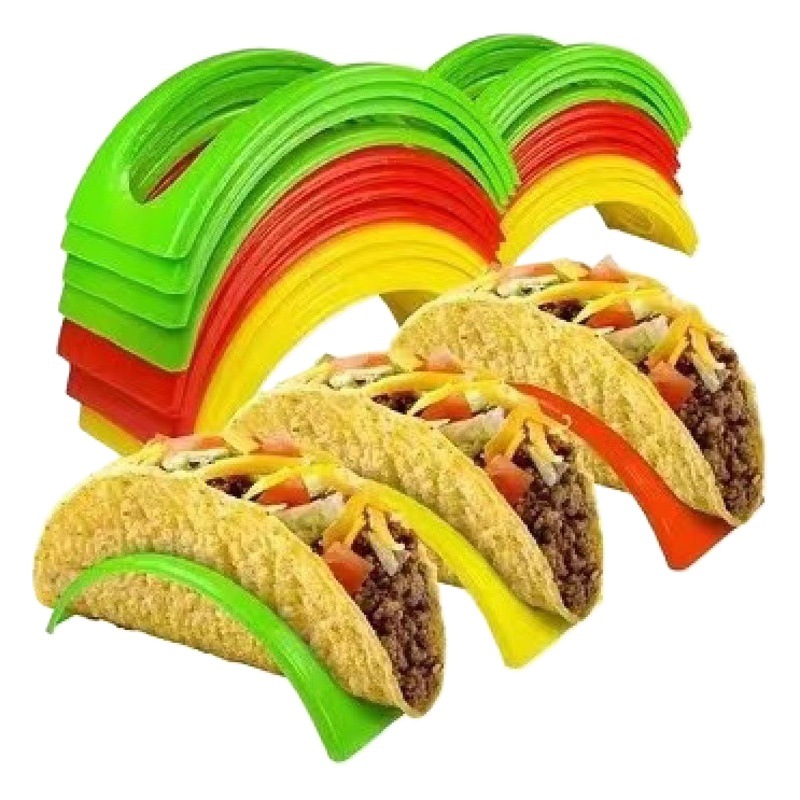 Factory wholesale Mexican plastic pancake clip new corn roll tower can simple clip Kitchen pancake food rack