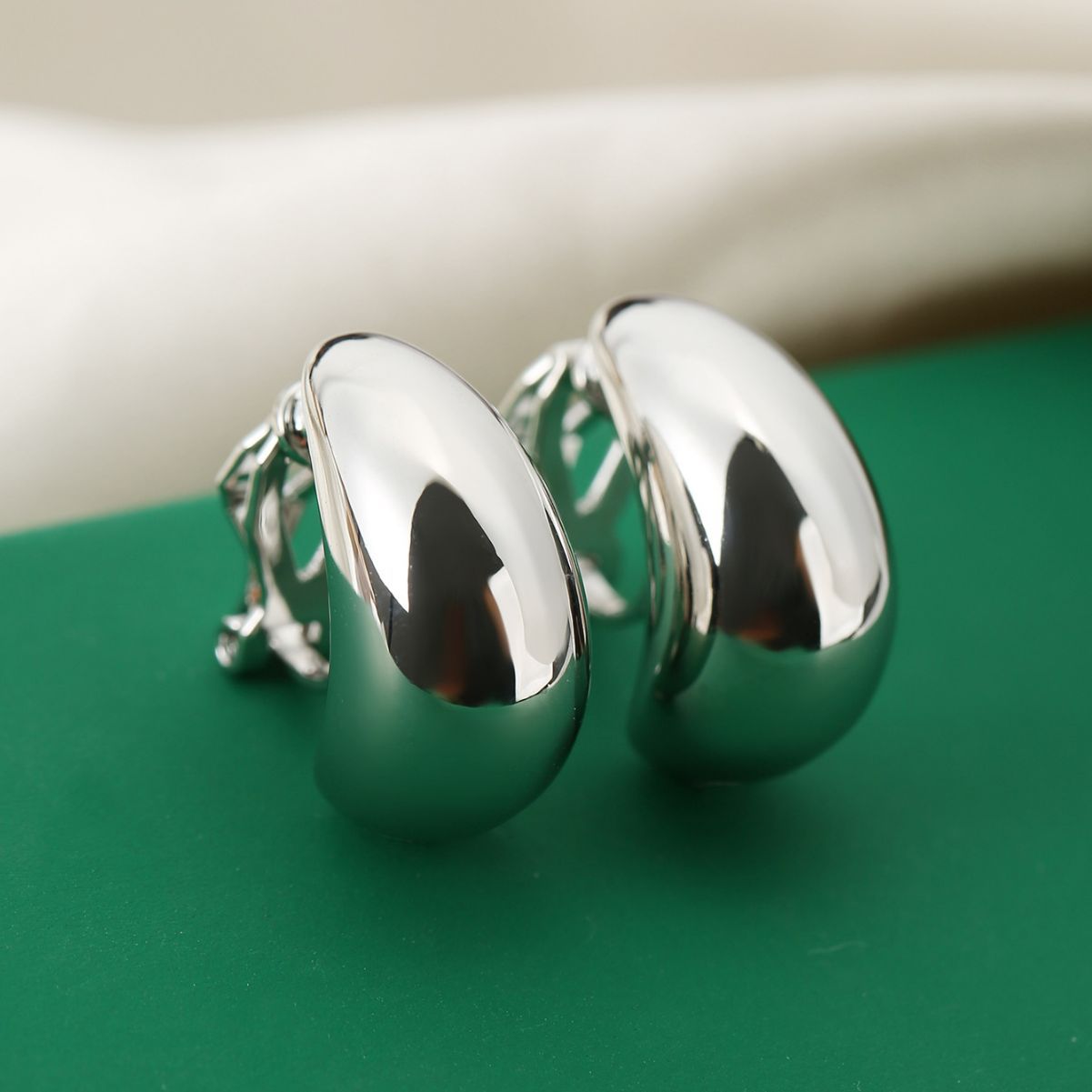 Geometric Pattern 1 Pair Simple Style Classic Style Geometric Plating Copper Ear Studs