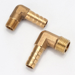 Factory supply direct selling full copper external thread pyramidal elbows, brass plumbing fittings with external male threaded connections