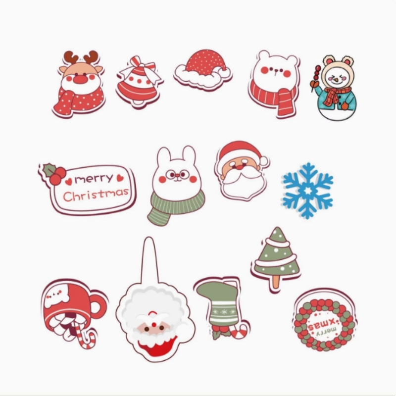 2025 Navidad Bo Bo Cup Cake Decoración de la casa caja de mano caja de embalaje de postres juntos para la Navidad