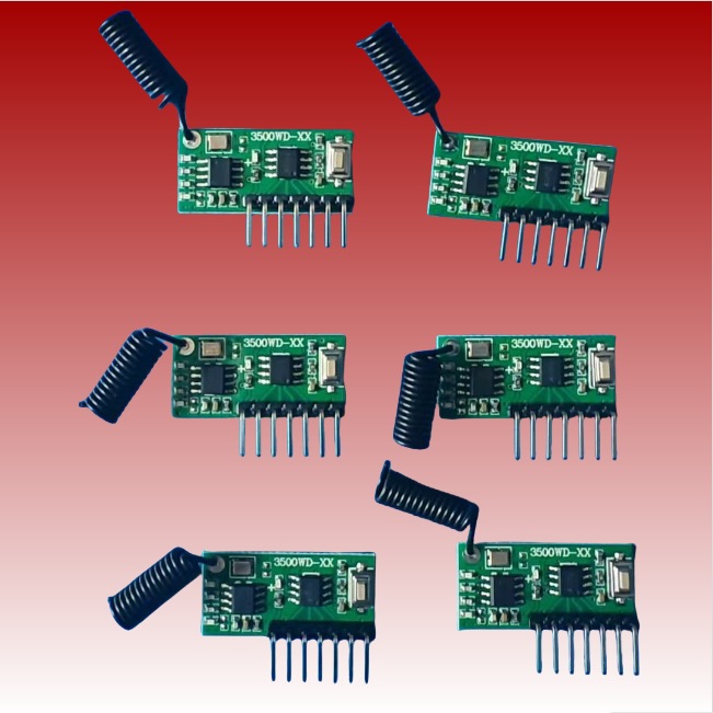 433M315频率抗干扰型M4解码模块433超外差带解码接收模块无线模块