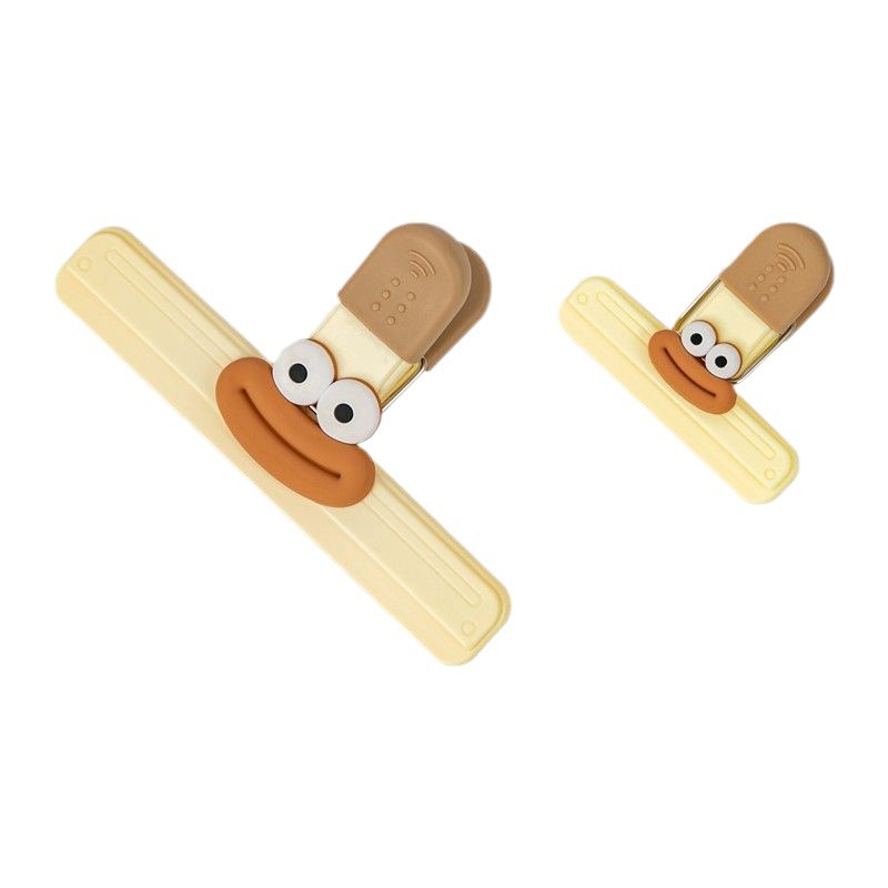 Clip de sellado de alimentos Clip de sellado a prueba de humedad Snack pequeño clip de alimentos domésticos bolsa de preservación de leche en polvo té sello artefacto mágico