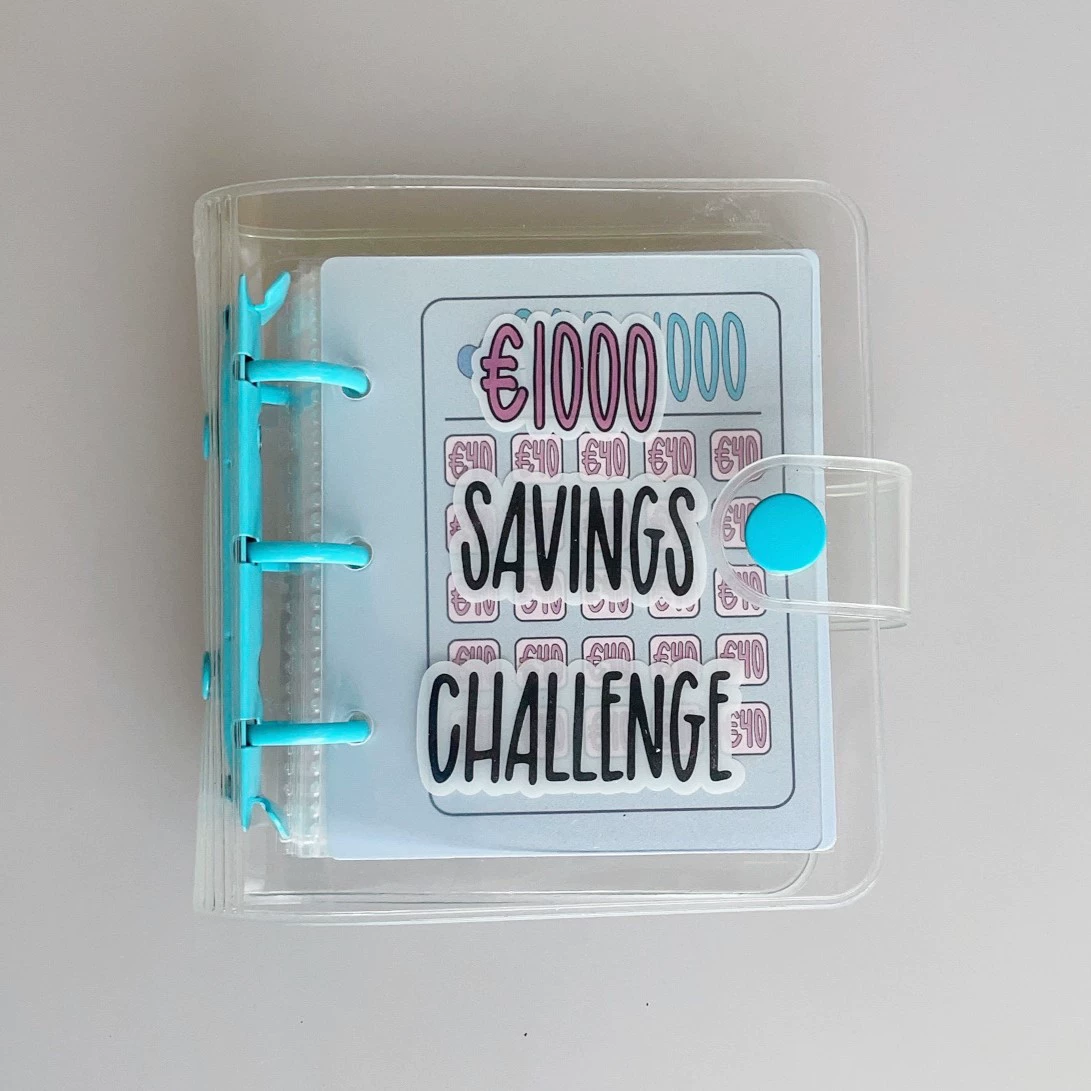 Пенал экономии PVC3 мини — 3-дыр PVC кассовый сберегатель, 11.5×10.5×2.5 см