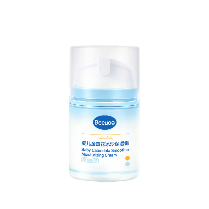 Beeuoo calendula batido humectante crema hidratante para niños calmante cuatro estaciones refrescante fabricante de bebés