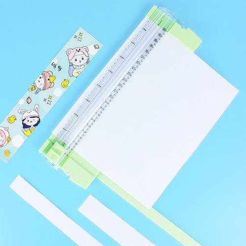 Children's Safety Craft Handmade Notebooks Scissor Paper Cutting Knife Paper Cutting Knife Paper Cutting Knife Small Paper Cutting Machine Portable Foldable